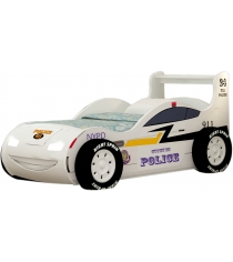 Кровать машина Молния 3D 800 Полиция